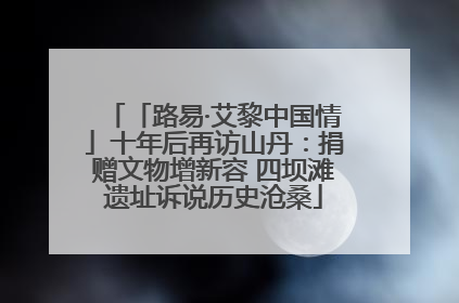 「路易·艾黎中国情」十年后再访山丹：捐赠文物增新容 四坝滩遗址诉说历史沧桑