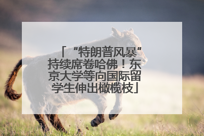 “特朗普风暴”持续席卷哈佛！东京大学等向国际留学生伸出橄榄枝