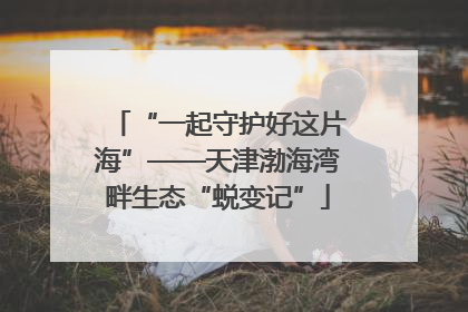 “一起守护好这片海”——天津渤海湾畔生态“蜕变记”
