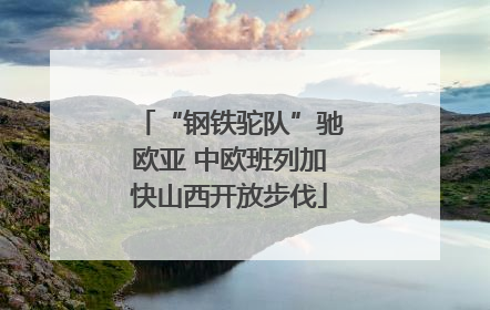 “钢铁驼队”驰欧亚 中欧班列加快山西开放步伐