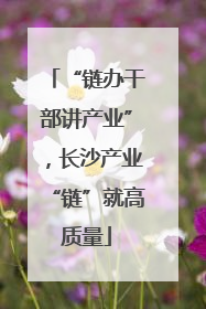 “链办干部讲产业”，长沙产业“链”就高质量