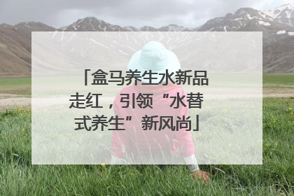 盒马养生水新品走红，引领“水替式养生”新风尚