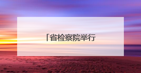 省检察院举行未成年人主题检察开放日活动