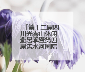 第十二届四川光雾山休闲避暑季暨第四届诺水河国际溶洞节在成都启幕
