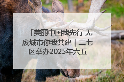 美丽中国我先行 无废城市你我共建｜二七区举办2025年六五环境日主题宣传活动