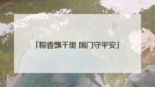 粽香飘千里 国门守平安
