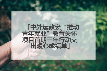 中外运敦豪“推动青年就业”教育关怀项目首期三年行动交出暖心成绩单