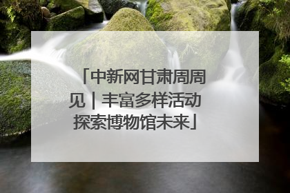 中新网甘肃周周见｜丰富多样活动探索博物馆未来