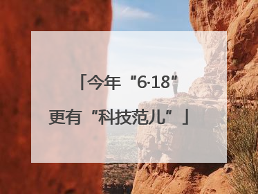 今年“6·18”更有“科技范儿”