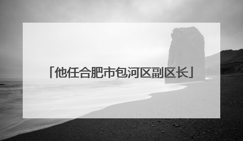 他任合肥市包河区副区长