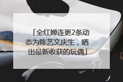 全红婵连更2条动态为陈艺文庆生，晒出最新收获的玩偶