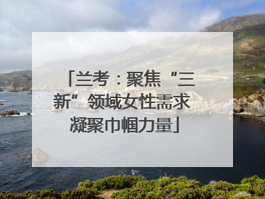 兰考：聚焦“三新”领域女性需求 凝聚巾帼力量