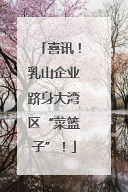 喜讯！乳山企业跻身大湾区“菜篮子”！