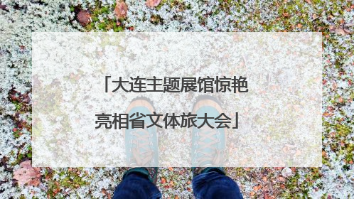 大连主题展馆惊艳亮相省文体旅大会