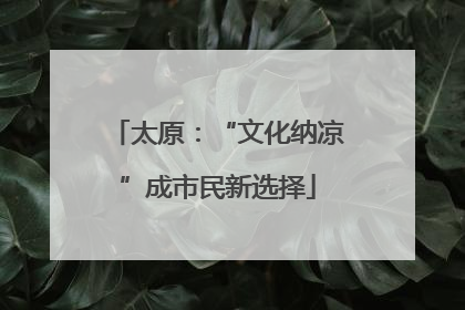 太原：“文化纳凉”成市民新选择