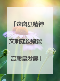 岢岚县精神文明建设赋能高质量发展