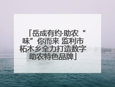 岳成有约·助农“味”你而来 监利市柘木乡全力打造数字助农特色品牌
