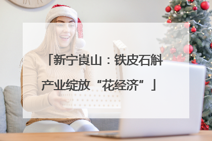 新宁崀山：铁皮石斛产业绽放“花经济”