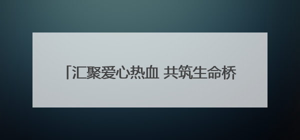 汇聚爱心热血 共筑生命桥梁 菏泽单县召开2025年无偿献血工作启动仪式