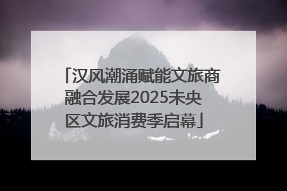 汉风潮涌赋能文旅商融合发展2025未央区文旅消费季启幕