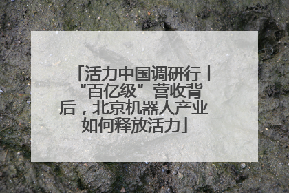 活力中国调研行丨 “百亿级”营收背后，北京机器人产业如何释放活力