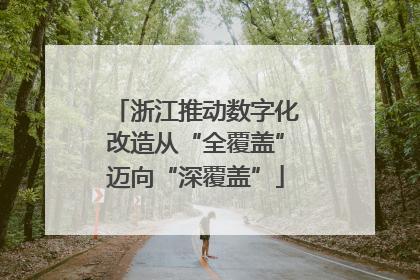 浙江推动数字化改造从“全覆盖”迈向“深覆盖”