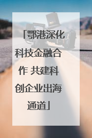 鄂港深化科技金融合作 共建科创企业出海通道
