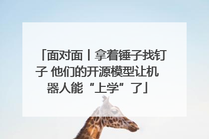 面对面丨拿着锤子找钉子 他们的开源模型让机器人能“上学”了