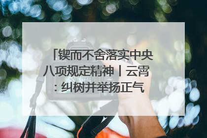 锲而不舍落实中央八项规定精神丨云霄：纠树并举扬正气 作风建设谱新章