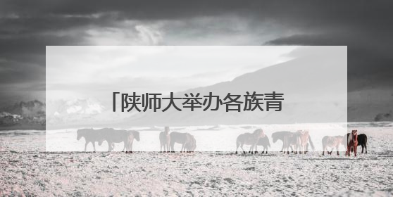 陕师大举办各族青少年交流营 大手牵小手 红烛耀未来