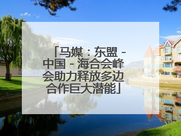 马媒：东盟－中国－海合会峰会助力释放多边合作巨大潜能