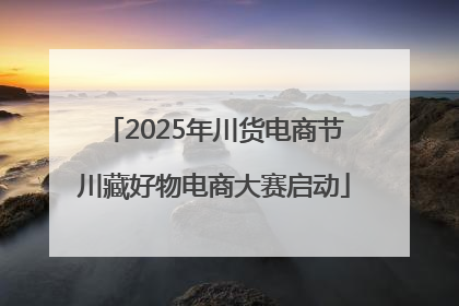 2025年川货电商节川藏好物电商大赛启动
