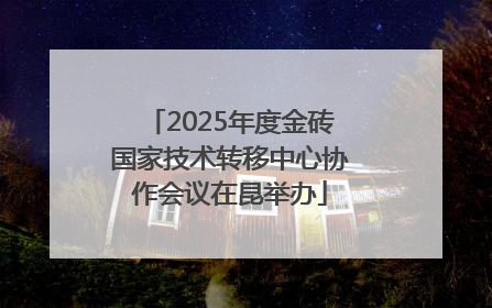 2025年度金砖国家技术转移中心协作会议在昆举办