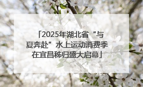 2025年湖北省“与夏奔赴”水上运动消费季在宜昌秭归盛大启幕