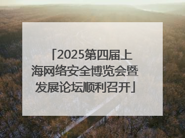 2025第四届上海网络安全博览会暨发展论坛顺利召开