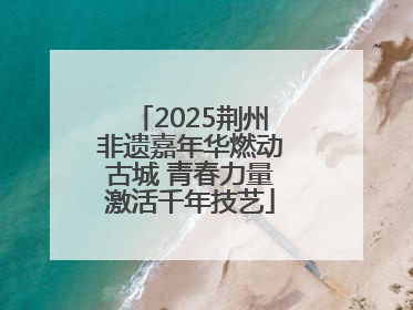 2025荆州非遗嘉年华燃动古城 青春力量激活千年技艺